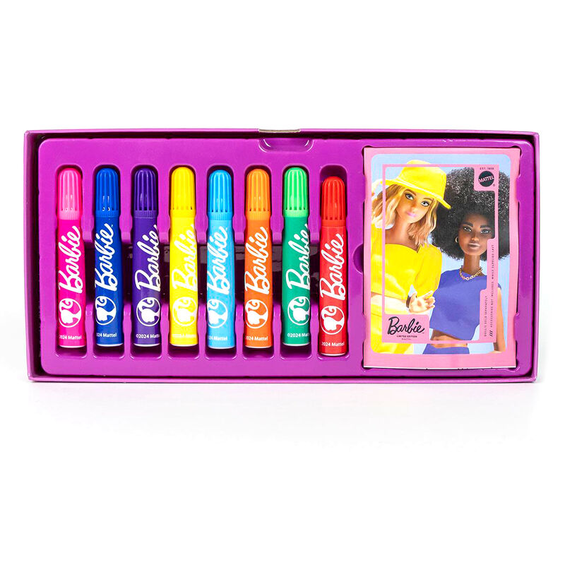 Imagen de Maletin Papeleria Coloreable Barbie parte de nuestra colección en Espadas y más, sitio oficial.