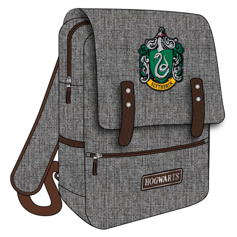 Imagen 1 - Mochila Casual Slytherin Harry Potter 40Cm