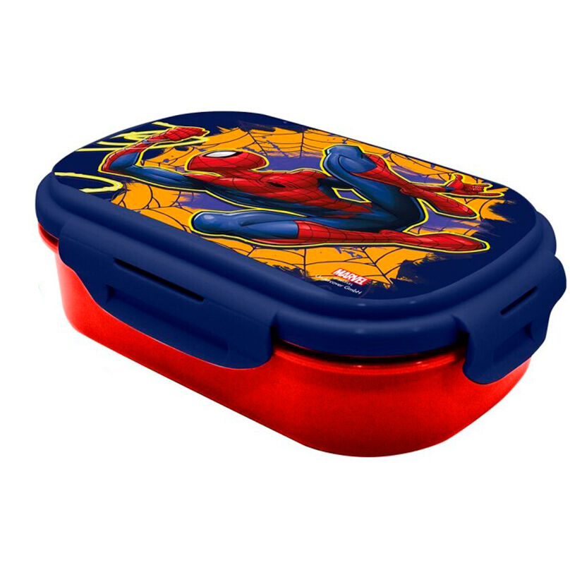 Imagen 2 - Sandwichera + Cubierto Spiderman Marvel