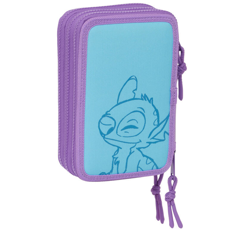 Imagen 2 - Plumier Sweet Stitch Disney 36Pzs Triple