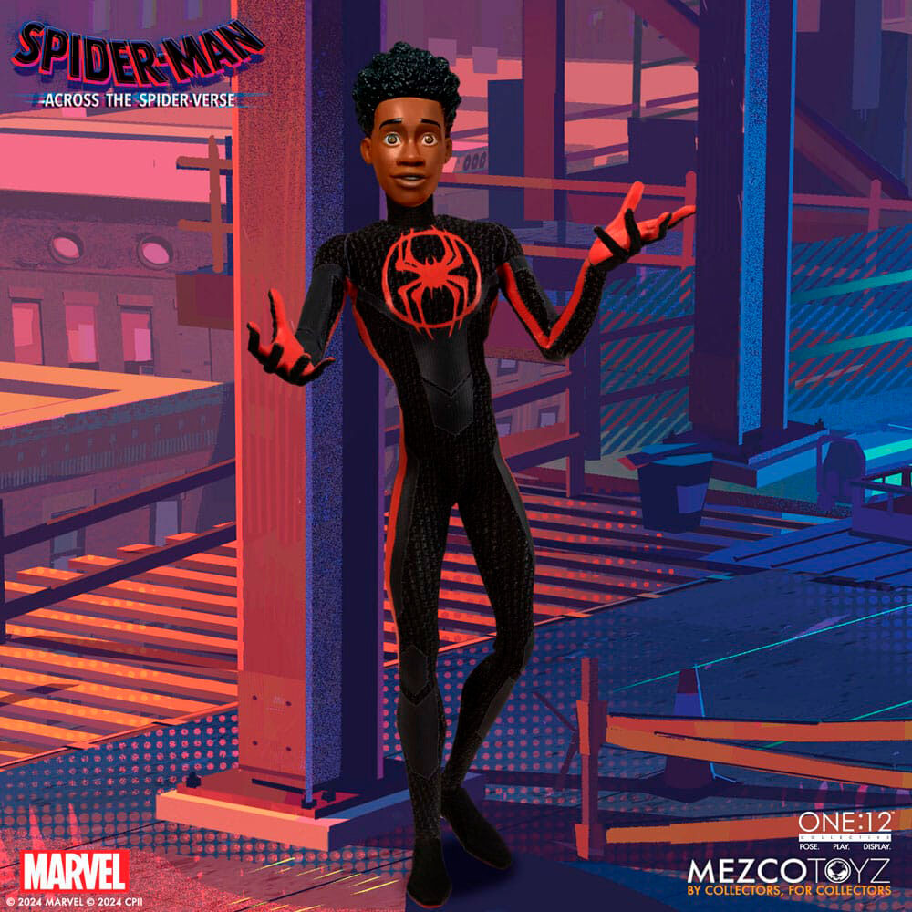Imagen de Figura Spiderman Miles Morales Spiderman 17Cm parte de nuestra colección en Espadas y más, sitio oficial.