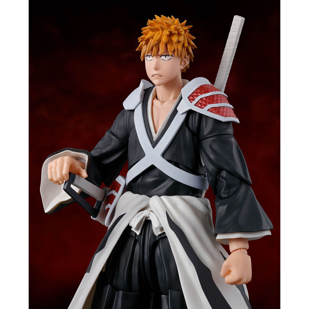 Imagen 1 - Figura S.h Figuarts Ichigo Kurosaki Dual Zangetsu Bleach 15Cm