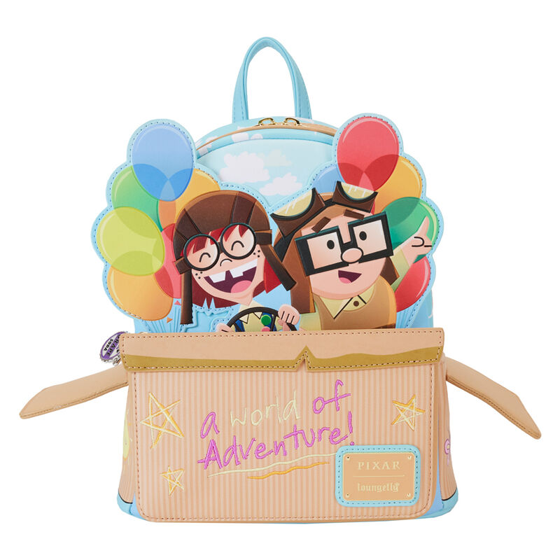 Imagen 1 - Mochila Spirit Of Adventure 15Th Anniversary Up Disney Pixar Loungefly 26Cm