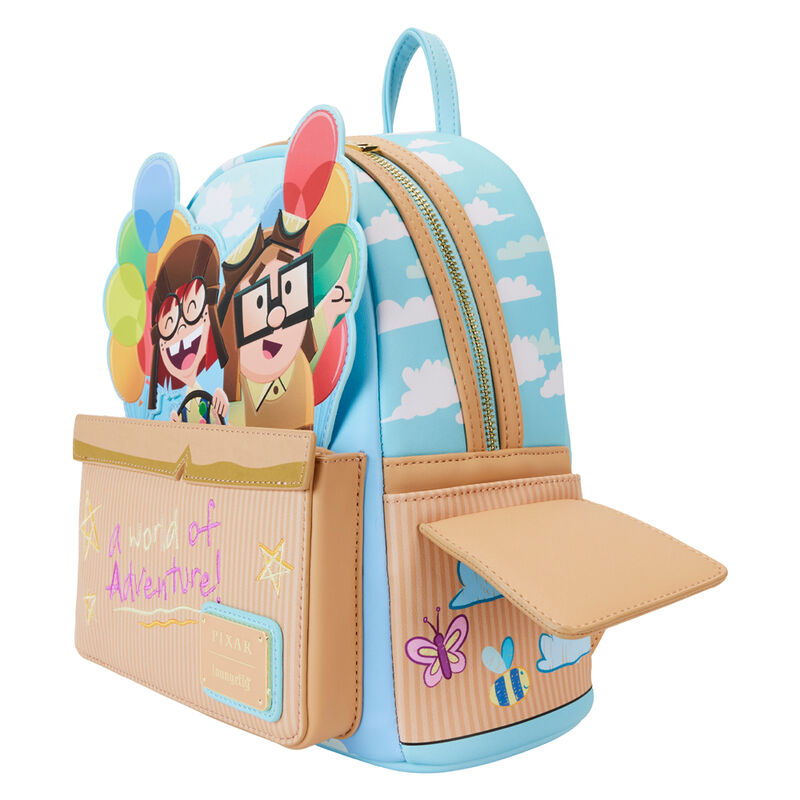 Imagen 2 - Mochila Spirit Of Adventure 15Th Anniversary Up Disney Pixar Loungefly 26Cm