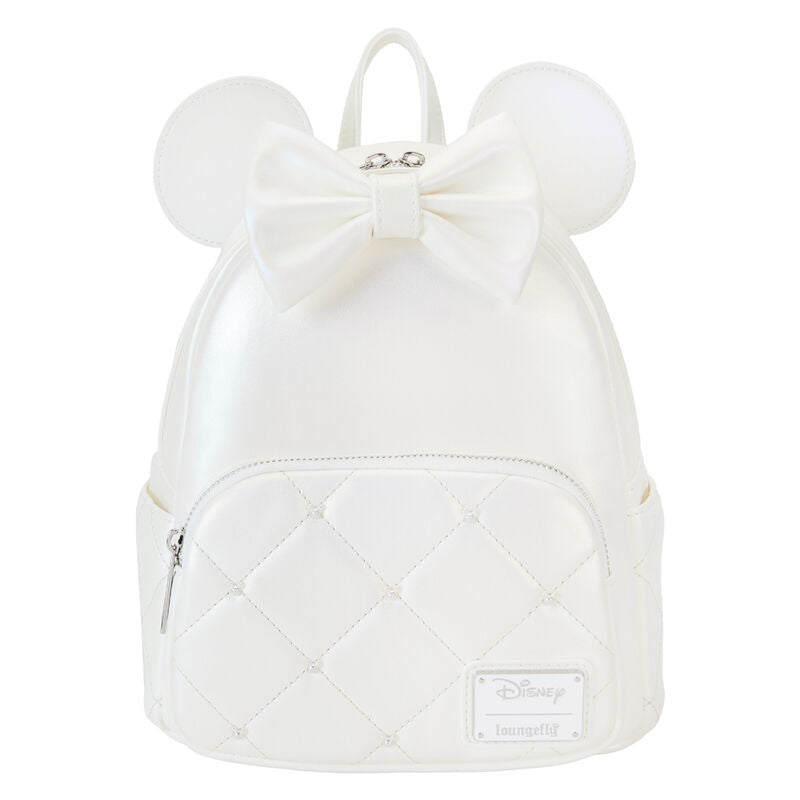 Imagen de Mochila Iridescent Wedding Minnie Mouse Disney Loungefly 26Cm parte de nuestra colección en Espadas y más, sitio oficial.
