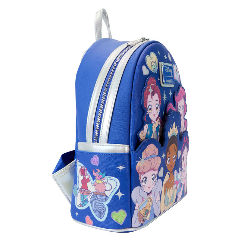 Imagen de Mochila Manga Style Princesas Disney Loungefly 26Cm parte de nuestra colección en Espadas y más, sitio oficial.