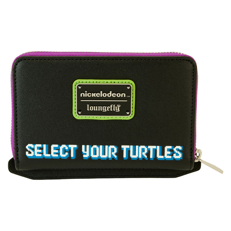 Imagen de Cartera Vintage Arcade 40Th Anniversary Tortugas Ninja Loungefly parte de nuestra colección en Espadas y más, sitio oficial.