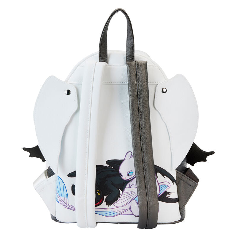 Imagen 5 - Mochila Furia Luminosa & Furia Nocturna Como Entrenar A Tu Dragon Loungefly 26Cm