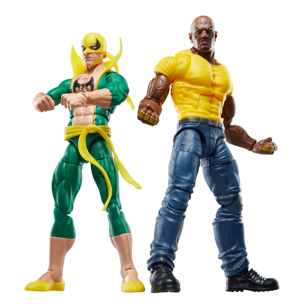 Imagen 9 - Blister Figuras Iron Fist & Luke Cage Celebrating 65 Years Marvel 15Cm