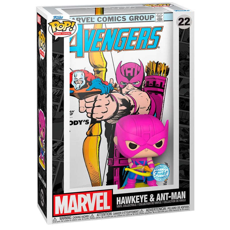 Imagen de Figura Pop Comic Cover Marvel Avengers Hawkeye & Ant-Man Exclusive parte de nuestra colección en Espadas y más, sitio oficial.