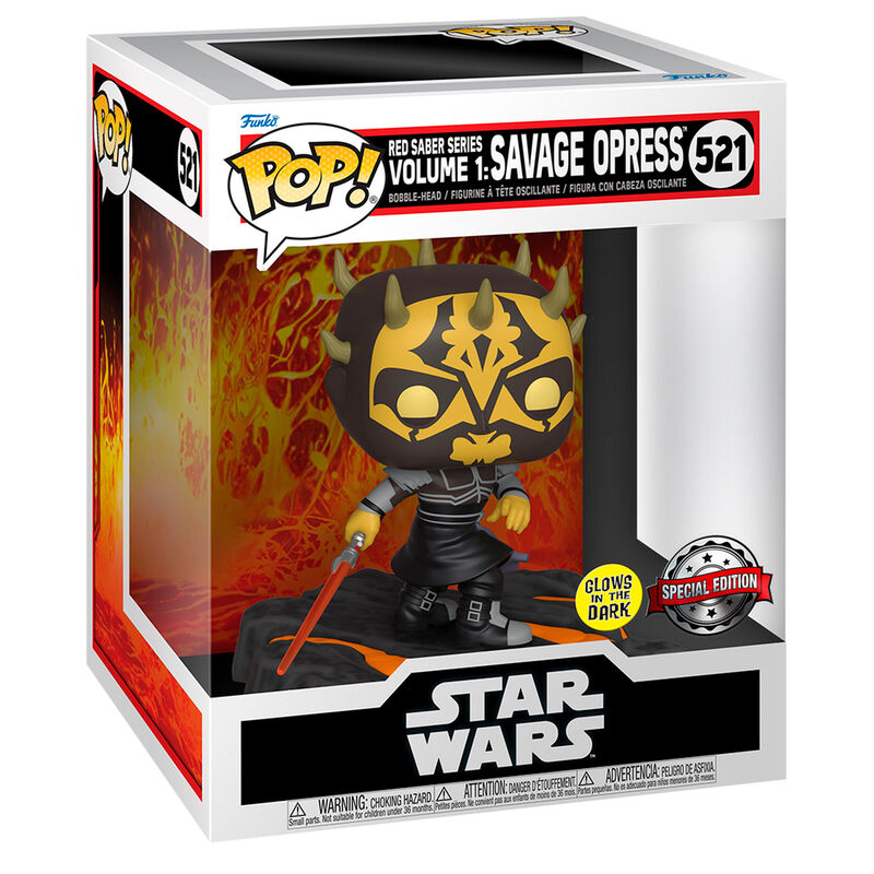 Imagen de Figura Pop Deluxe Star Wars Savage Opress Exclusive parte de nuestra colección en Espadas y más, sitio oficial.