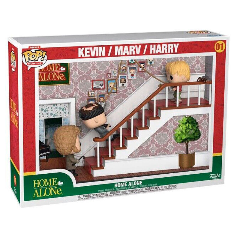 Imagen 1 - Figura Pop Moments Deluxe Home Alone Staircase Exclusive