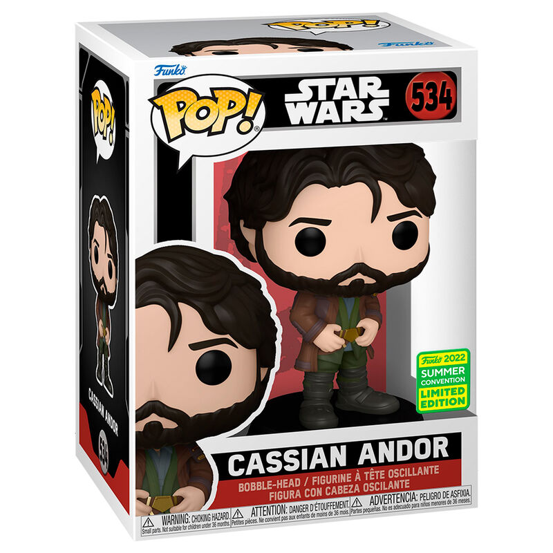 Imagen de Figura Pop Star Wars Cassian Andor Exclusive parte de nuestra colección en Espadas y más, sitio oficial.