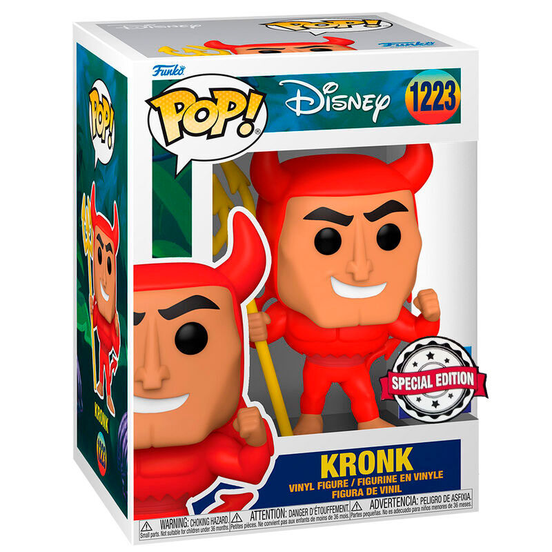 Imagen 1 - Figura Pop Disney El Emperador Y Sus Locuras Kronk Exclusive