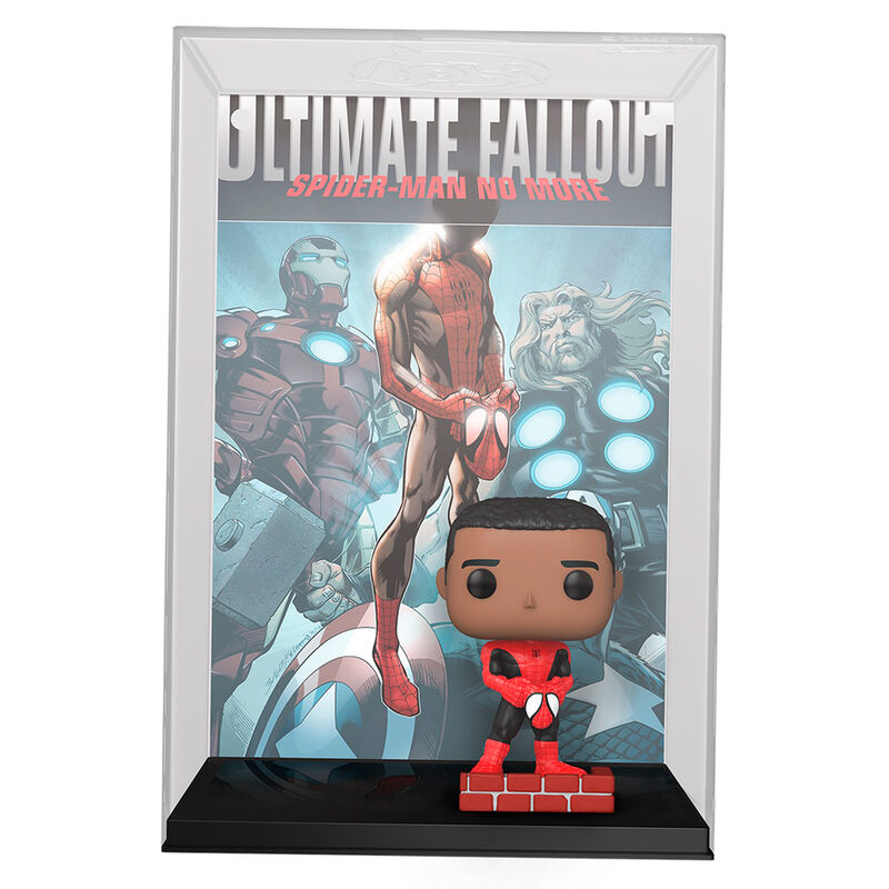 Imagen de Figura Pop Comic Cover Marvel Miles Morales Exclusive parte de nuestra colección en Espadas y más, sitio oficial.