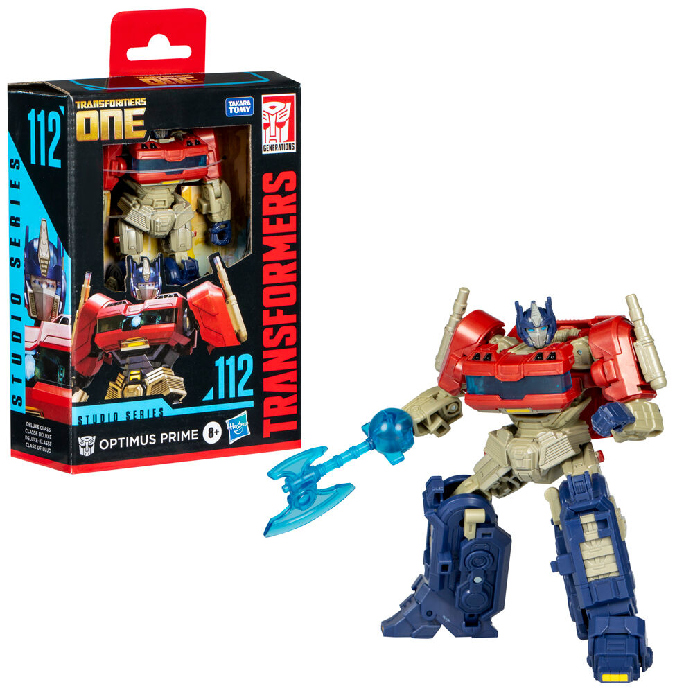 Imagen 1 - Figura Optimus Prime Deluxe Class Studio Series Transformers 11Cm