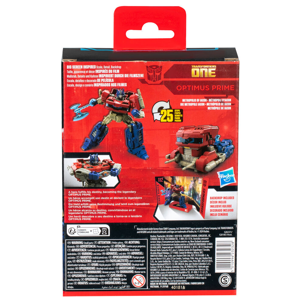 Imagen 4 - Figura Optimus Prime Deluxe Class Studio Series Transformers 11Cm
