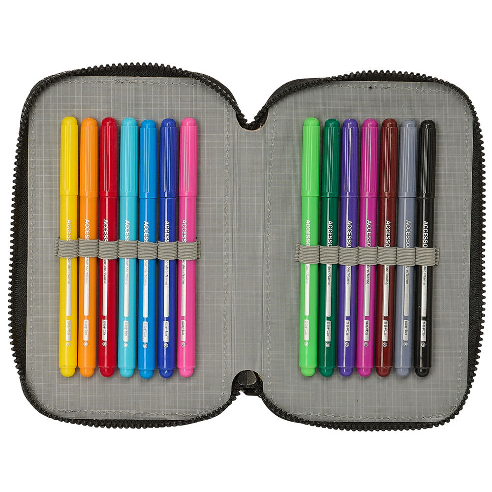 Imagen 5 - Plumier 24/25 Real Madrid 28Pzs Doble