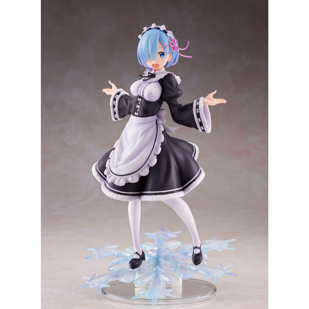 Imagen 1 - Figura Rem Winter Maid Re:zero Starting Life In Another World 27Cm