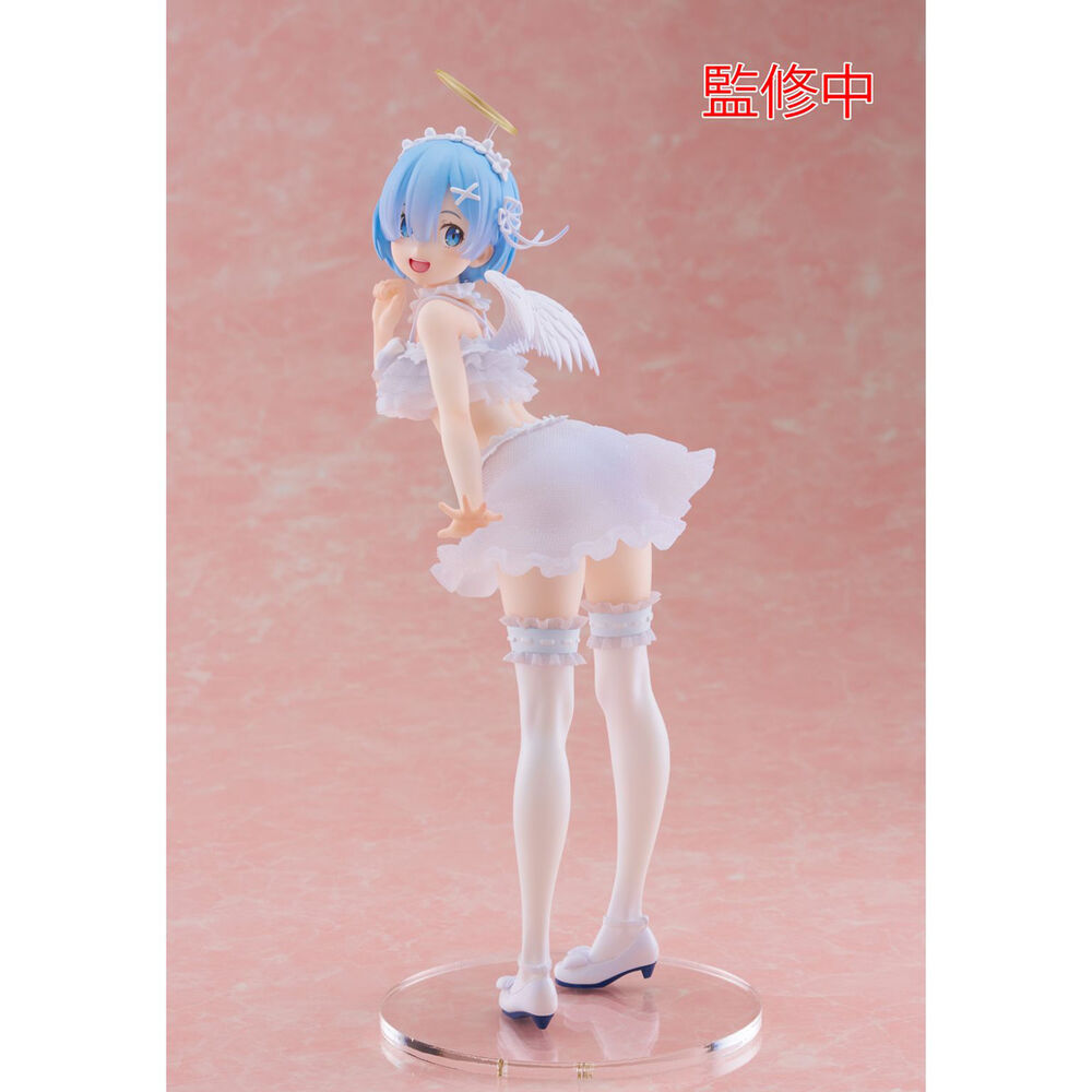 Imagen de Figura Rem Pretty Angel Re:zero Starting Life In Another World 15Cm parte de nuestra colección en Espadas y más, sitio oficial.