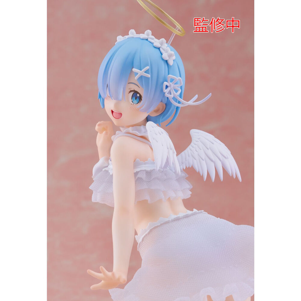 Imagen de Figura Rem Pretty Angel Re:zero Starting Life In Another World 15Cm parte de nuestra colección en Espadas y más, sitio oficial.