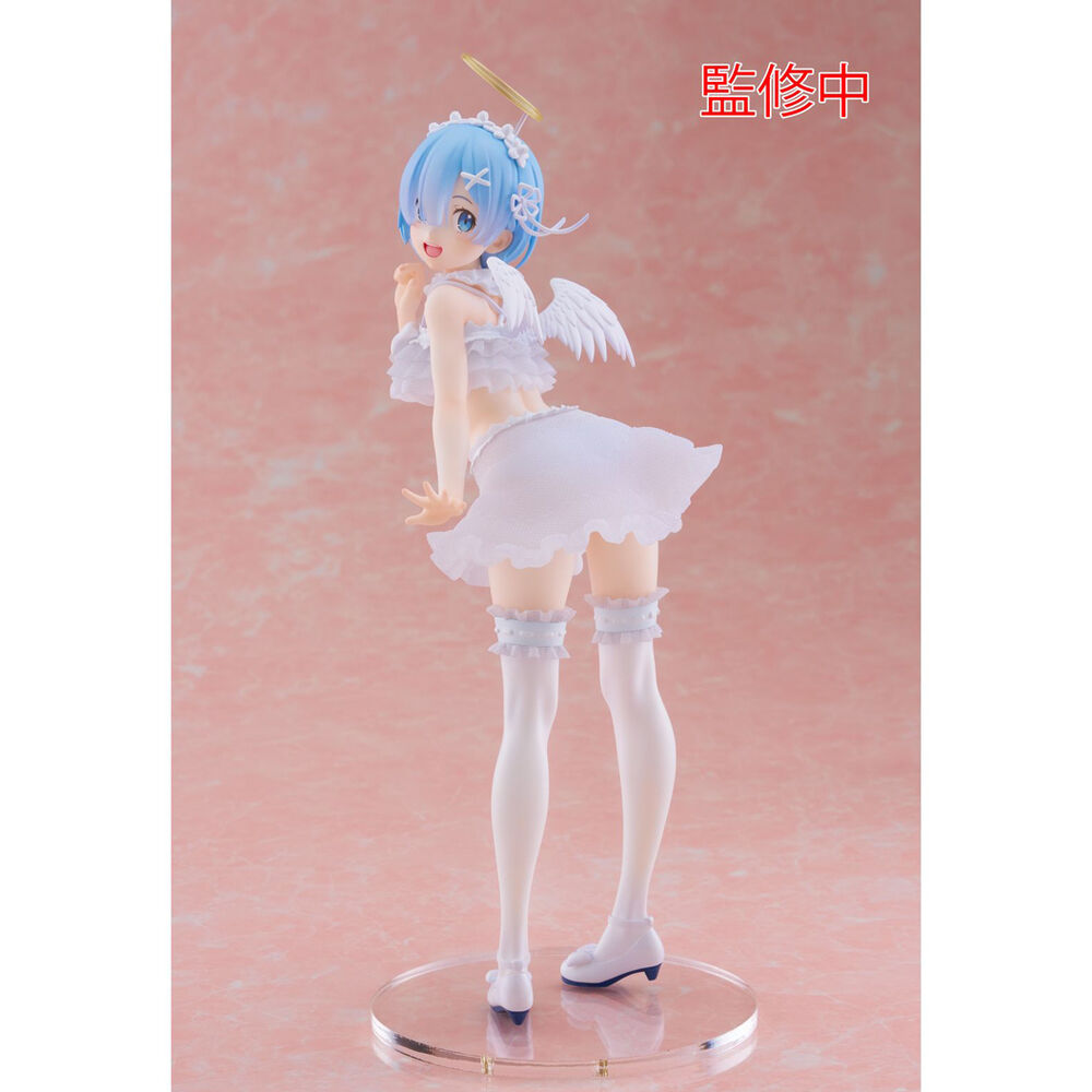 Imagen de Figura Rem Pretty Angel Re:zero Starting Life In Another World 15Cm parte de nuestra colección en Espadas y más, sitio oficial.