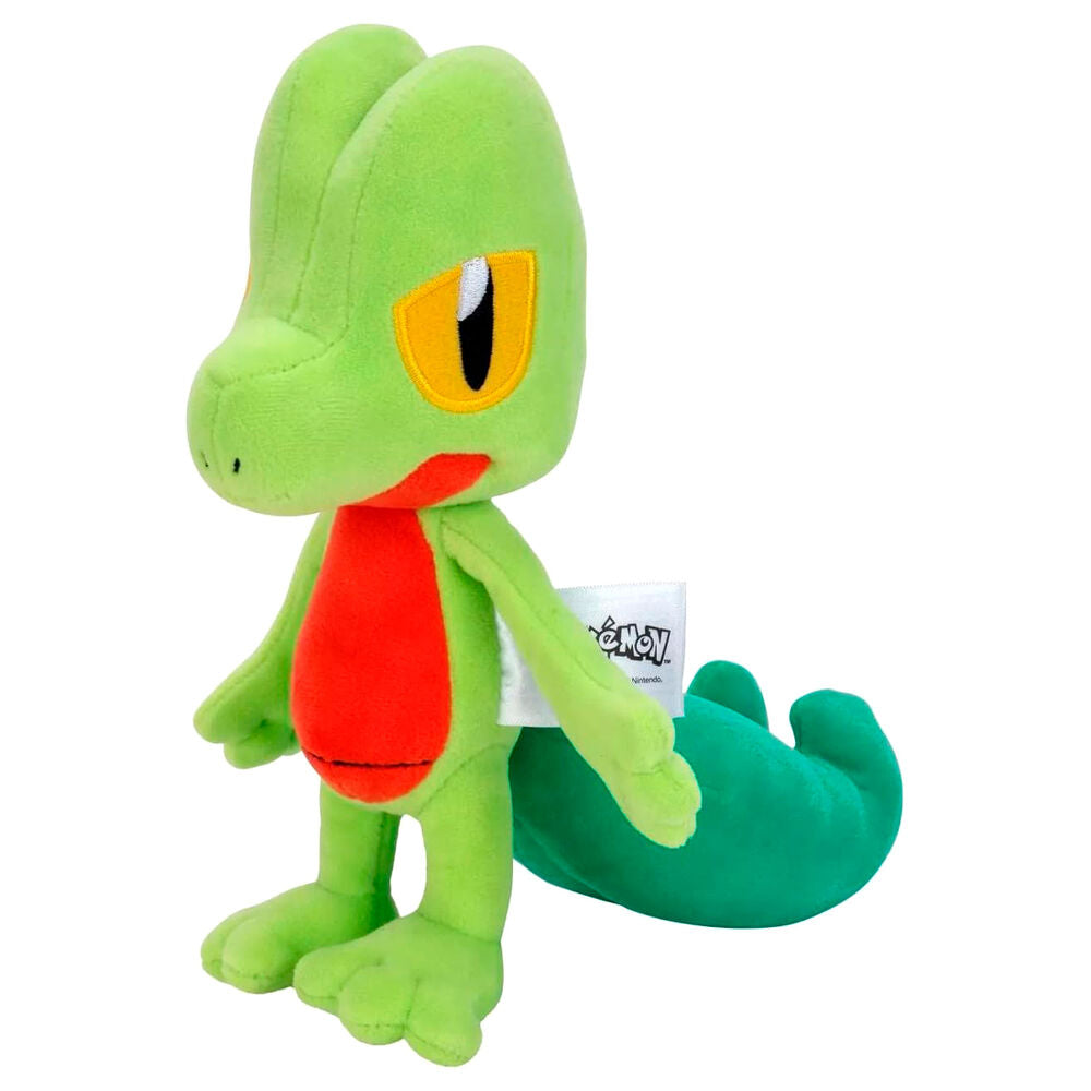 Imagen de Peluche Treecko Pokemon 20Cm parte de nuestra colección en Espadas y más, sitio oficial.