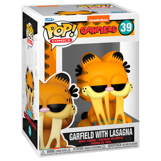Imagen 1 - Figura Pop Garfield - Garfield With Lasagna