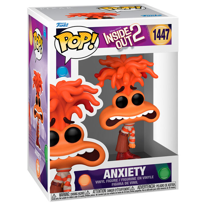 Imagen de Figura Pop Inside Out 2 Anxiety parte de nuestra colección en Espadas y más, sitio oficial.