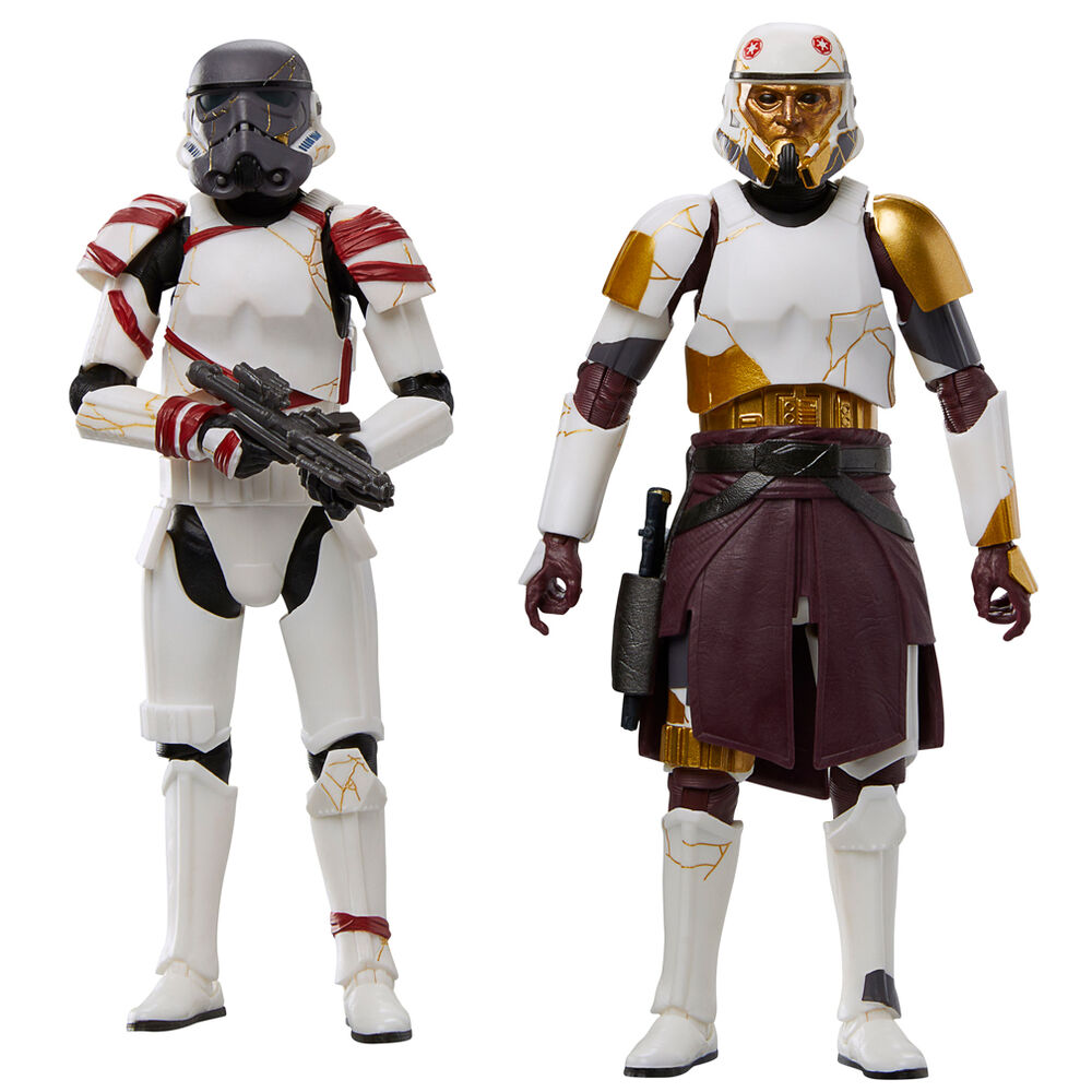 Imagen 3 - Blister 2 Figuras Captain Enoch & Night Trooper Ahsoka Star Wars 15Cm