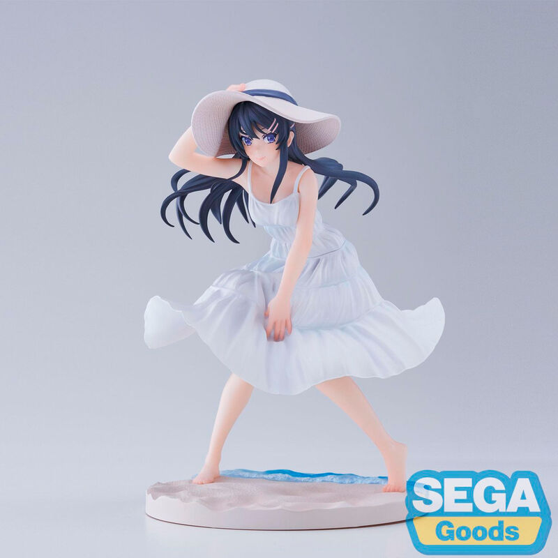 Imagen 1 - Figura Mai Sakurajima Summer Dress Luminasta Rascal Does Not Dream Of Bunny Girl Senpai 17Cm