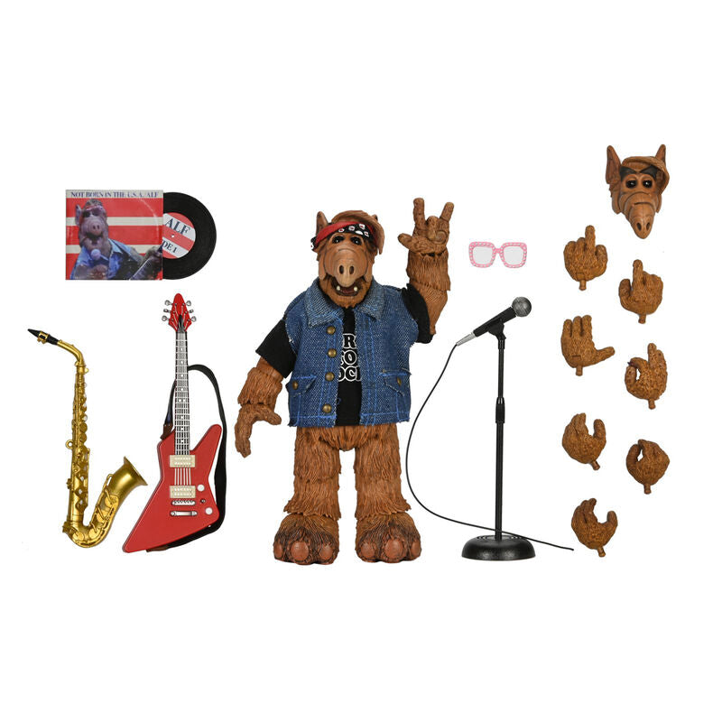 Imagen 1 - Figura Ultimate Alf Born To Rock Alf 18Cm