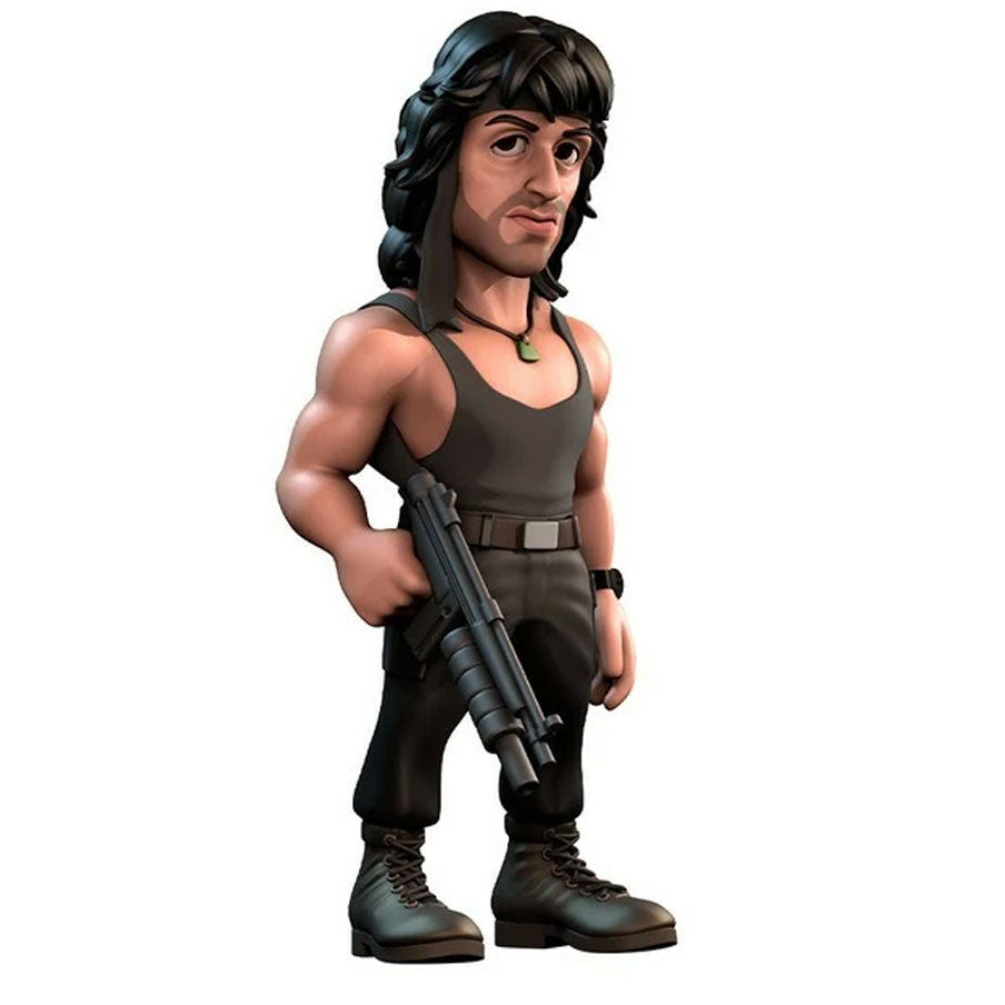 Imagen de Figura Minix Rambo 3 12Cm parte de nuestra colección en Espadas y más, sitio oficial.