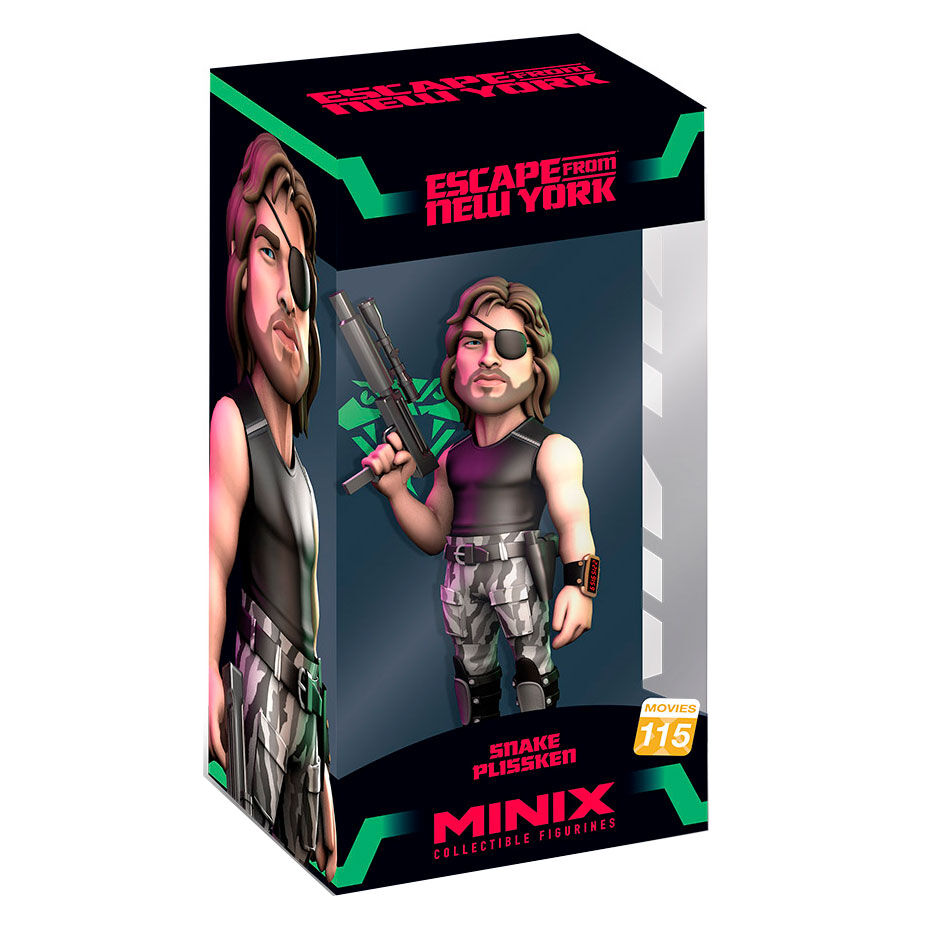 Imagen 2 - Figura Minix Snake Plissken Escape From New York 12Cm