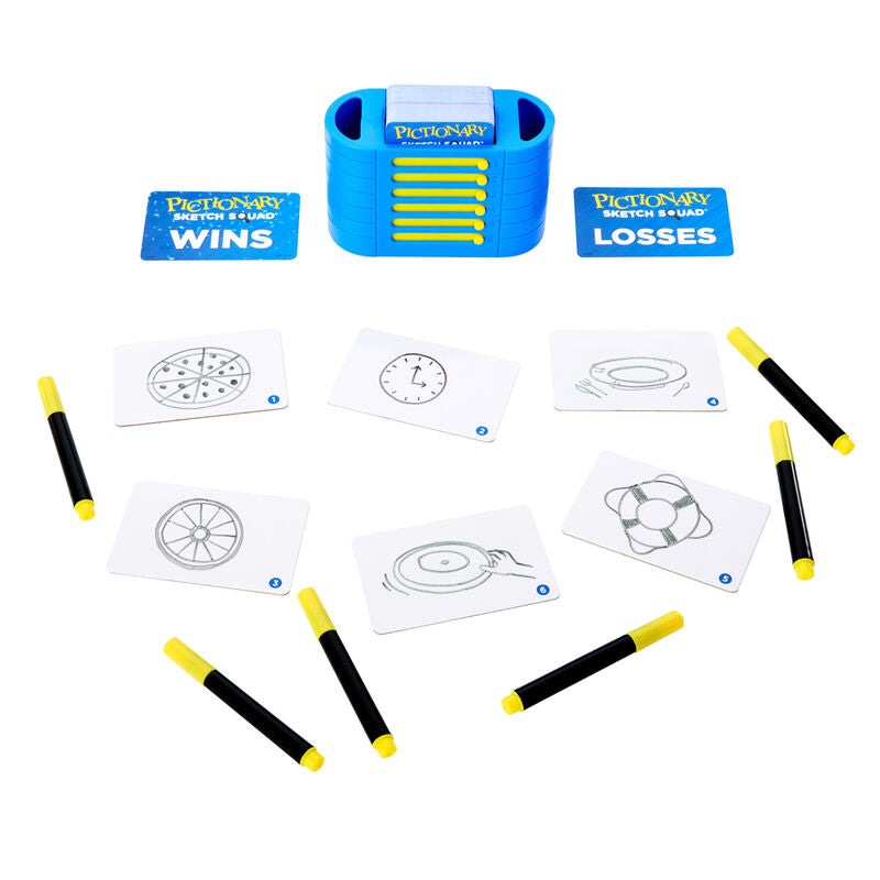 Imagen 1 - Juego Mesa Pictionary Sketch Squad Español