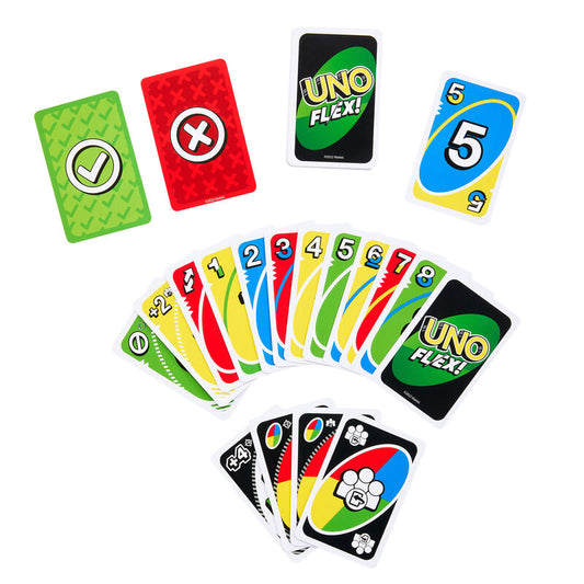 Imagen de Juego Cartas Uno Flex! parte de nuestra colección en Espadas y más, sitio oficial.