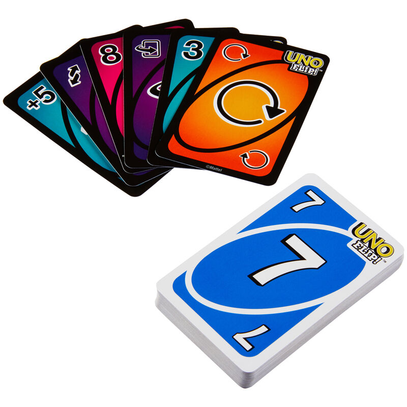 Imagen de Juego Cartas Uno Flip! parte de nuestra colección en Espadas y más, sitio oficial.