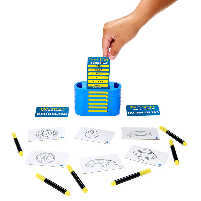 Imagen 2 - Juego Mesa Pictionary Sketch Squad Español