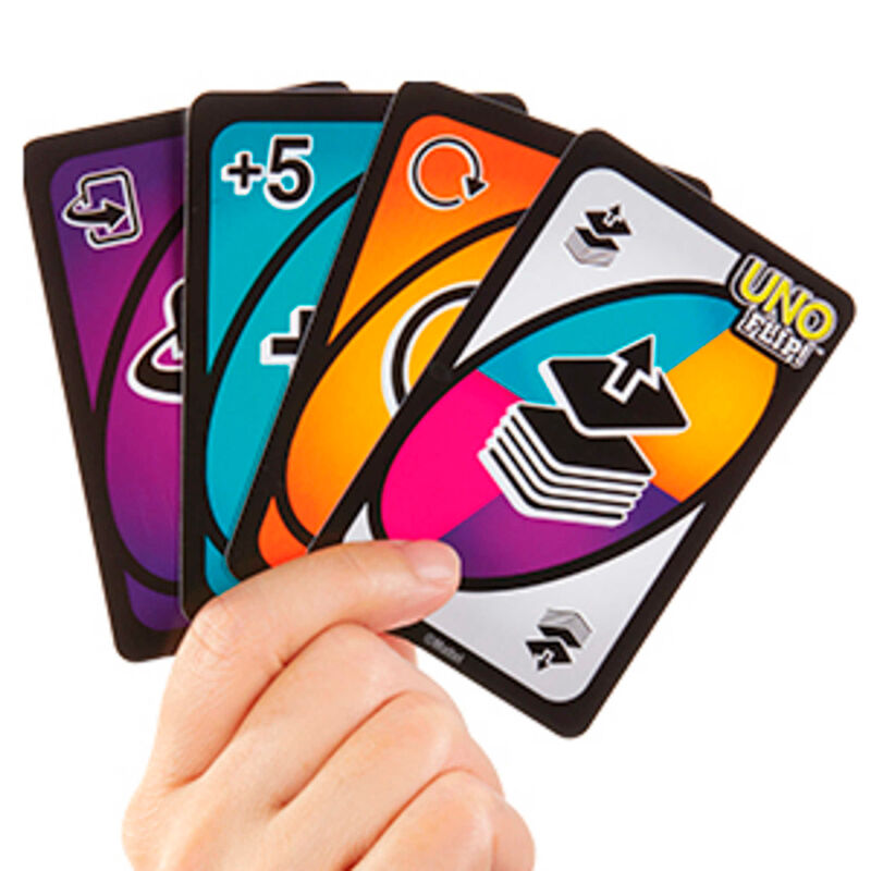 Imagen de Juego Cartas Uno Flip! parte de nuestra colección en Espadas y más, sitio oficial.