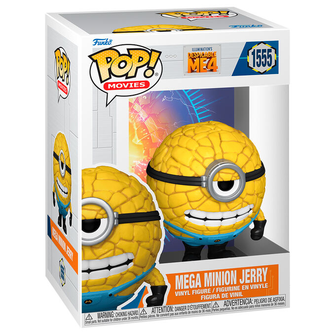 Imagen 1 - Figura Pop Gru Mi Villano Favorito 4 Mega Minion Jerry