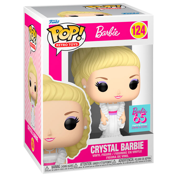 Imagen de Figura Pop Barbie Crystal Barbie parte de nuestra colección en Espadas y más, sitio oficial.