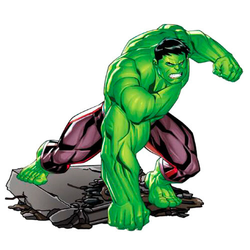 Imagen 1 - Figura Hulk Vengadores Avengers Marvel 9Cm