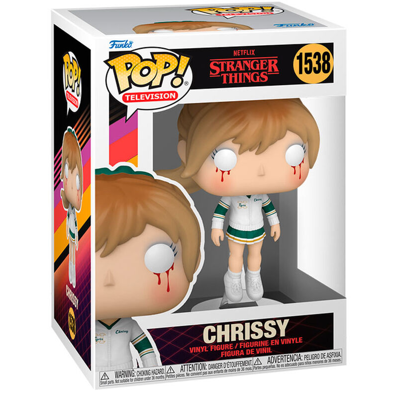 Imagen de Figura Pop Stranger Things Chrissy parte de nuestra colección en Espadas y más, sitio oficial.