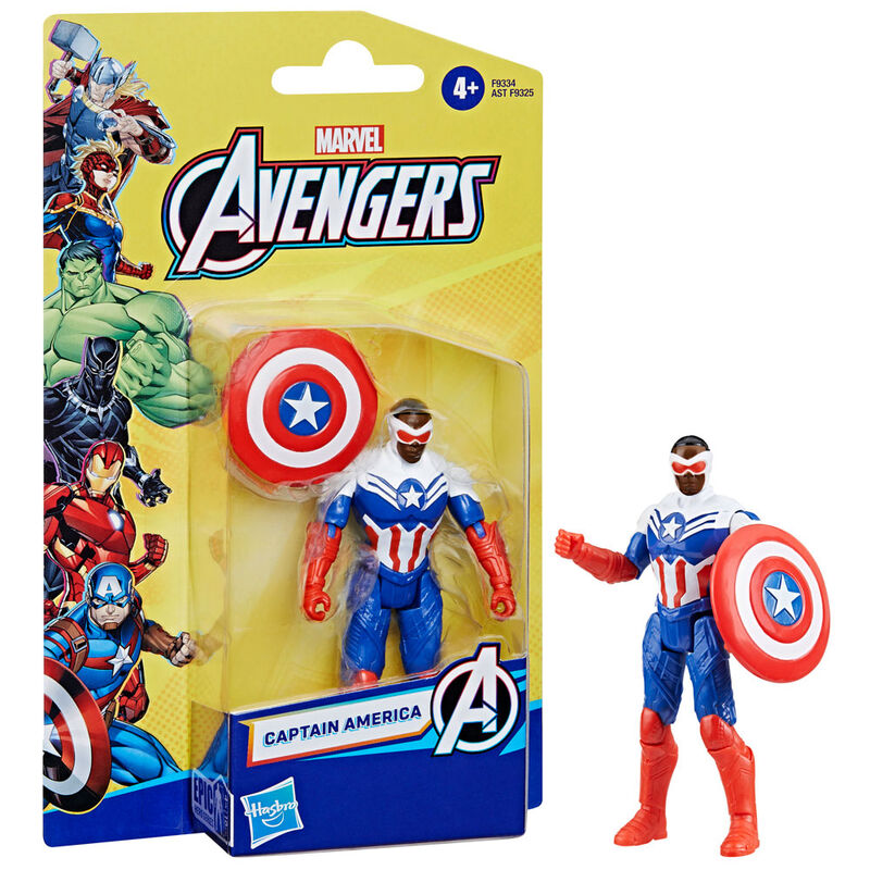 Imagen 1 - Figura Capitan America Vengadores Avengers Marvel 10Cm