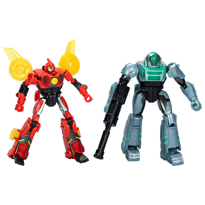 Imagen 2 - Figura Terran Twitch & Robby Malto Earthspark Transformers 12Cm