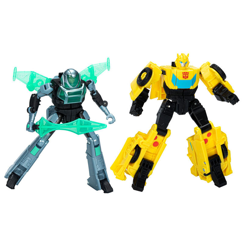 Imagen 2 - Figura Bumblebee & Mo Malto Earthspark Transformers 12Cm