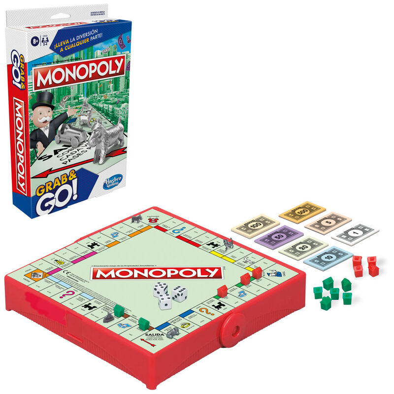 Imagen 3 - Juego Mesa Monopoly Grab & Go! Español