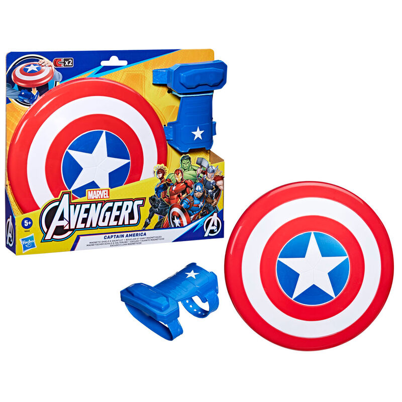 Imagen 3 - Escudo Y Guantelete Magneticos Capitan America Vengadores Marvel
