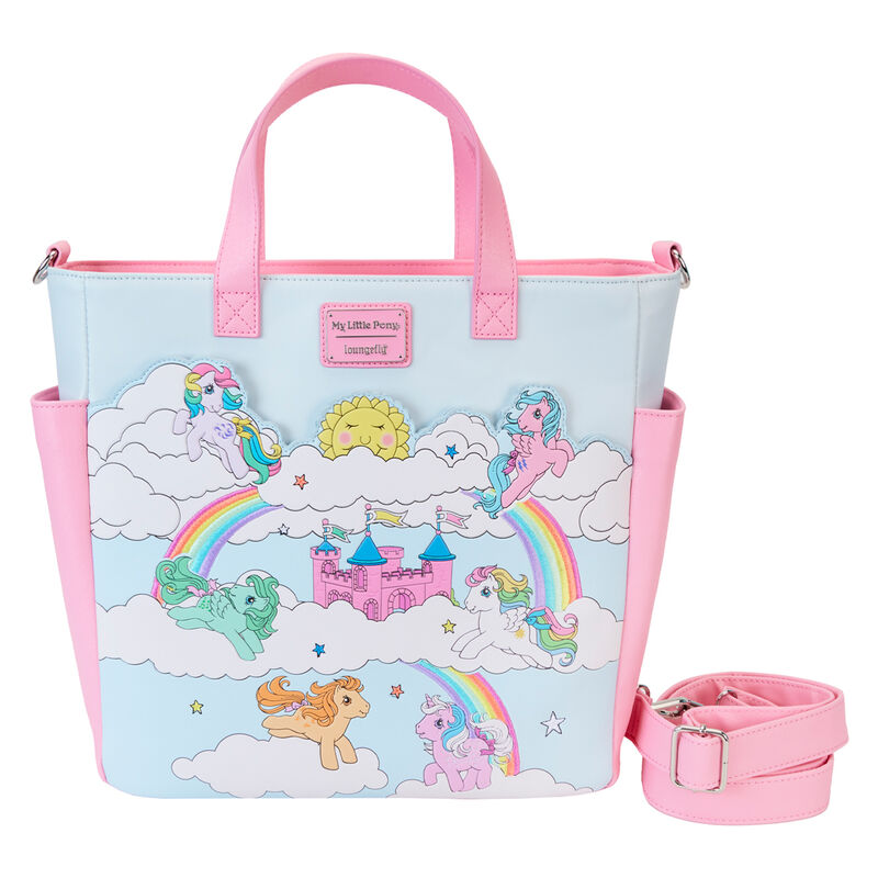 Imagen 1 - Bolso Mochila Sky Scene My Little Pony Loungefly 35Cm