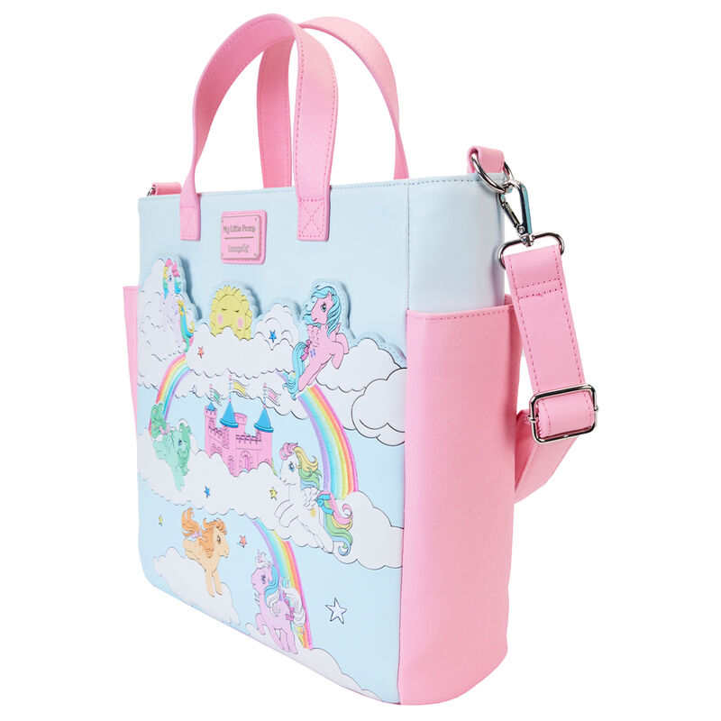 Imagen 2 - Bolso Mochila Sky Scene My Little Pony Loungefly 35Cm